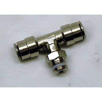 Ajax, J1437029, Fitting, Airline, US, Tee, Male Branch, 1/4'' OD Tube X 1/8'' MPT