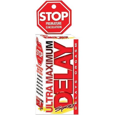 Pleasurably Enjoyable and Long Lasting Ultra Maximum Delay Spray, New