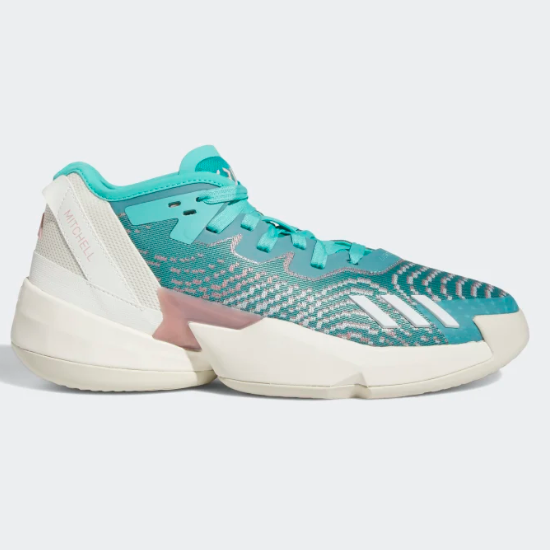 

Баскетбольные кроссовки Adidas DON Issue 4 «Semi Mint Rush» — HR0718 Expeditedship, Зеленый, adidas D.O.N. Issue