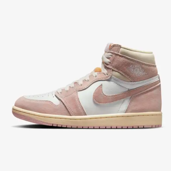 

Женские кроссовки Nike Air Jordan 1 Retro High OG Washed Pink (FD2596-600), Розовый, Nike Air Jordan 1
