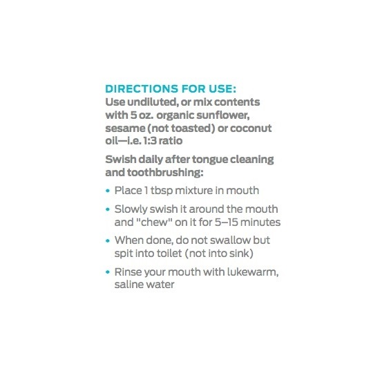 Dr Tung's OIL PULLING CONCENTRATE 1.7 oz ORAL HEALTH ...