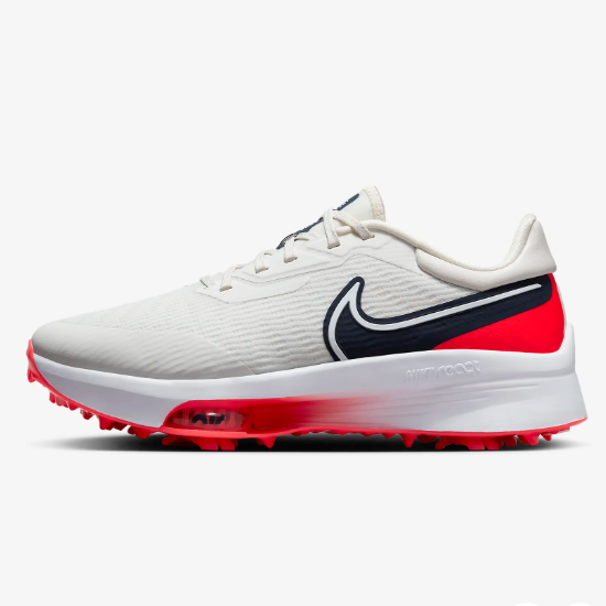

Обувь для гольфа Nike Air Zoom Infinity Tour Next% Wide (DM8446-041) Expeditedship, White/bright crimson, Nike Air Zoom Infinity
