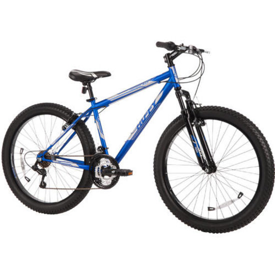 UPC 028914569260 26 Huffy Men s Fortress 3.0 Mid Fat Plus Tire Mountain Bike Blue upcitemdb