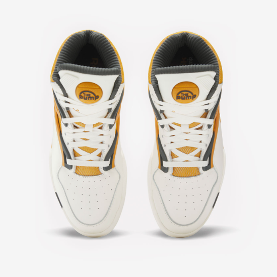 Pre-owned Reebok Pump Omni Zone 2 Basketball Shoes 'white/orange'- If4775 Expeditedship