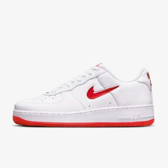 

Кроссовки Nike Air Force 1 Color Of The Month White University Red (FN5924-101), Белый, Nike Air Force 1