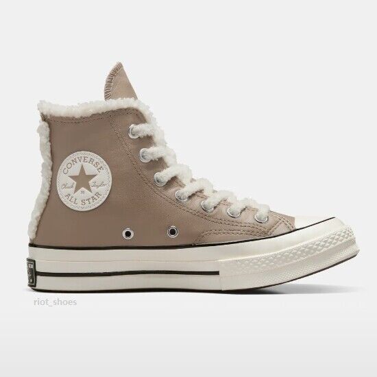 Винтажный карго Converse Chuck 70 из кожи и меха Sherpa- A12450C Expeditedship