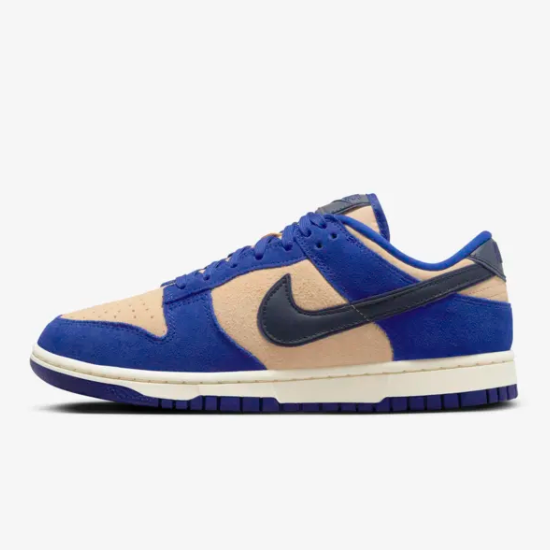 Женские кроссовки Nike Dunk Low Shoes Blue Suede (DV7411-400) Expeditedship