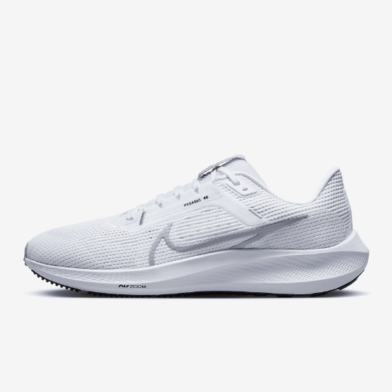 

Кроссовки для шоссейного бега Nike Air Zoom Pegasus 40, белые (DV3853-102) Expeditedship, Белый, Nike Air Zoom Pegasus