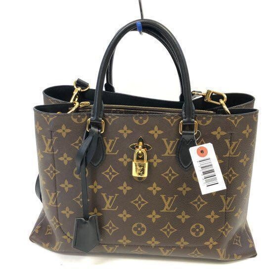 Louis Vuitton Flower Tote 2Way Ladies Handbag M43550 Monogram Can