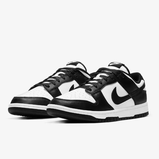 

Nike Dunk Low Retro Shoes White Black Panda (мужчины, женщины, GS, PS, TD) всех размеров, Черный, Nike Dunk Low