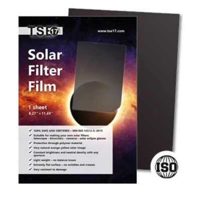 Solar Eclipse! Get your cell phone or camera ready with solar filters from TSE17
