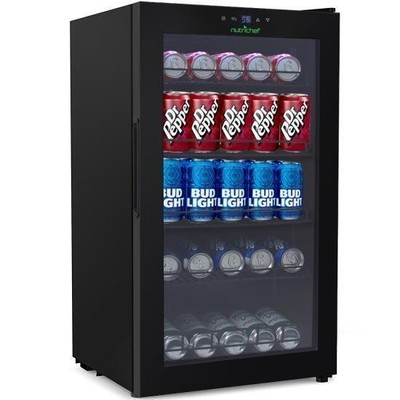 NUTRICHEF PKTEBC80 Compact Beverage Fridge- Can Chiller Refr