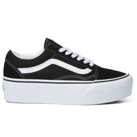 

Туфли Vans Suede Canvas Old Skool Stackedfoam, цвет «черный» - VN0A7Q5M6BT, Черный