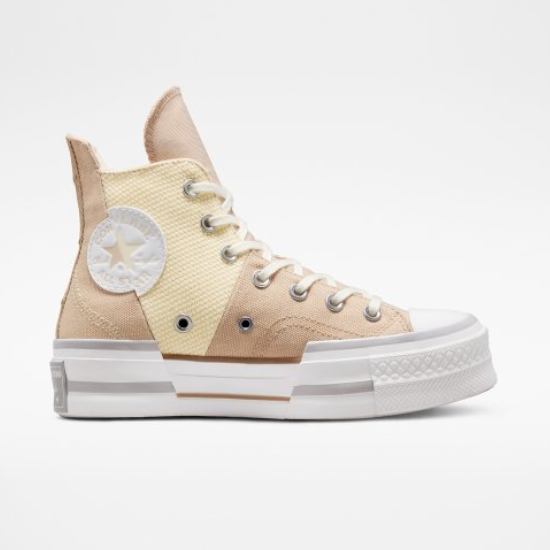 

Кеды Converse Chuck 70 Plus Hi Color Block Oat Milk - A03498C, Converse Chuck 70