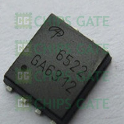 6PCS AON6522 MOSFET N-CH 25V 71A DFN5X6 Alpha