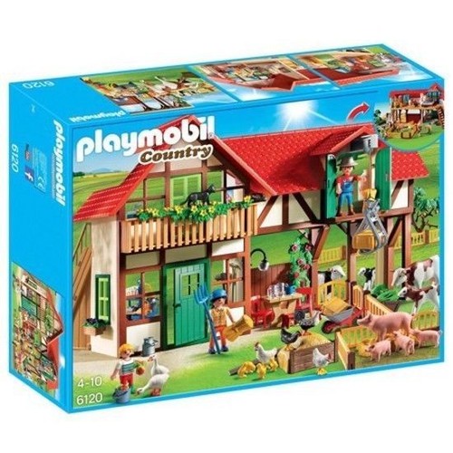 Playmobil 4066 La ferme playmobil - complet boîte + notice- Très bon état