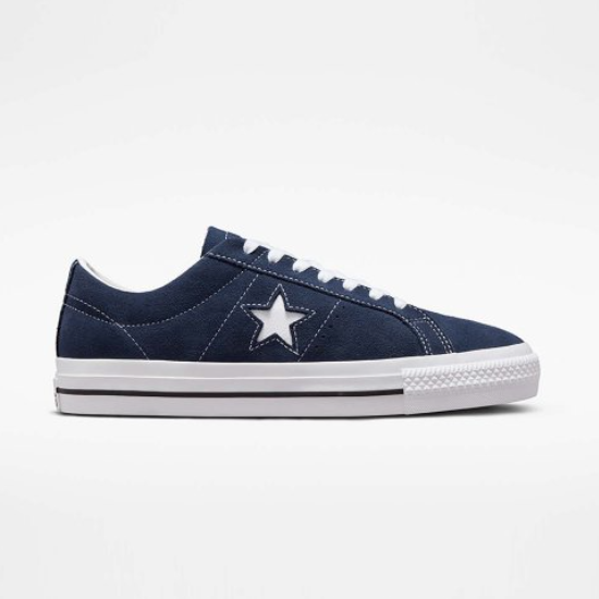 Замшевые кроссовки Converse One Star Pro Classic Navy - A04154C Expeditedship