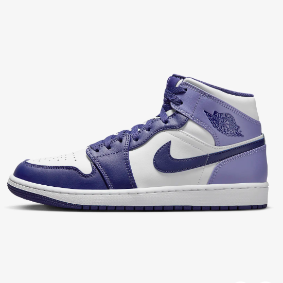 

Кроссовки Nike Air Jordan 1 Mid Sky J Purple (DQ8426-515) Expeditedship, Фиолетовый, Nike Air Jordan 1