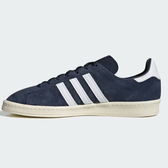 

Замшевые кроссовки Adidas Campus 80-х темно-синего цвета — FZ6153 Expeditedship, Navy, adidas Campus 80s