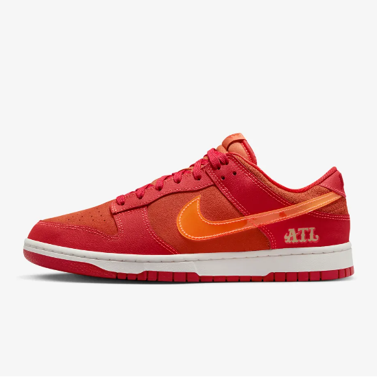 

Nike Dunk Low Atlanta Shoes Crimson-Picante Red (FD0724-657) Expeditedship, Красный, Nike Dunk Low