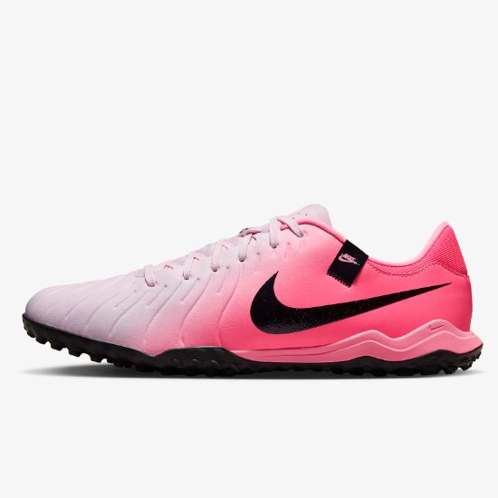 Футбольные бутсы Nike Tiempo Legend 10 Academy TF с низким верхом из пенопласта розового цвета (DV4342-601)