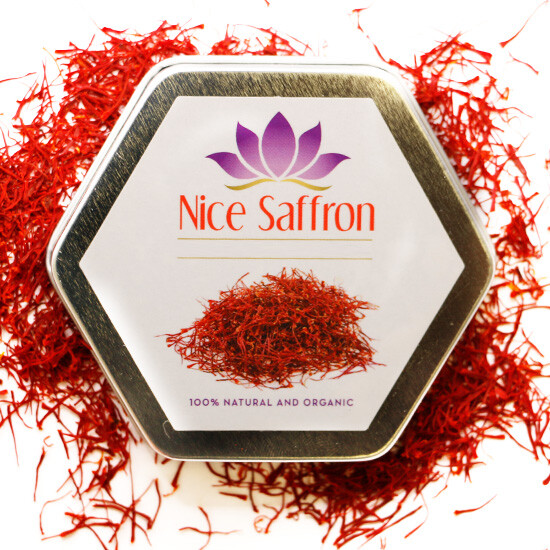 Nice Saffron, Premium Real Saffron Threads Deep Red Saffron Spice