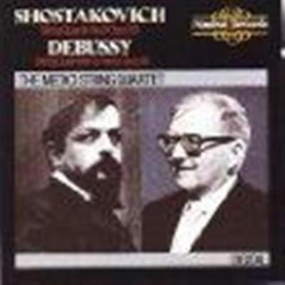 Shostakovich: String Quartet No. 8 / Debussy: String Quartet, Op. 10 - Music CD