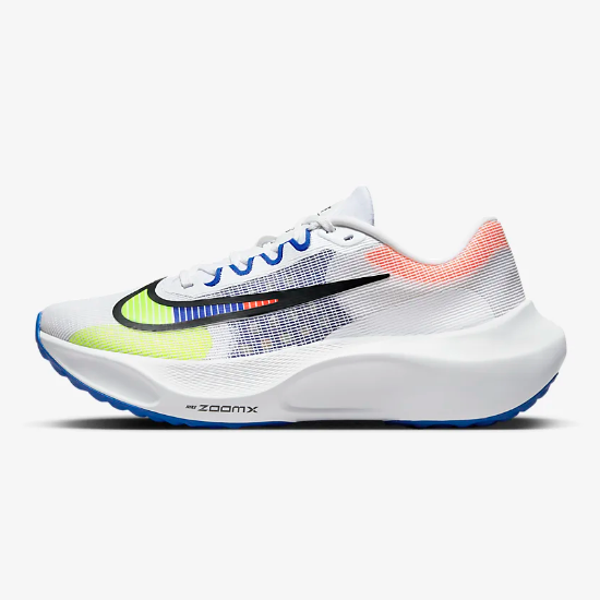 

Кроссовки Nike Zoom Fly 5 PRM «Белый / Синий гонщик» (DX1599-100), Белый, Nike Zoom Fly 5 PRM