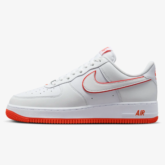 

Низкие кроссовки Nike Air Force 1 07 White/Picante Red (DV0788-102) Expeditedship, Белый, Nike Air Force 1