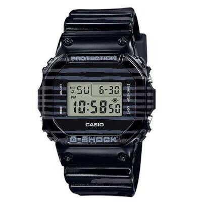 Pre-owned Casio G-shock & Baby-g Slv-19b-1d Romantic Zebra Pattern Pair Model Couple Watch