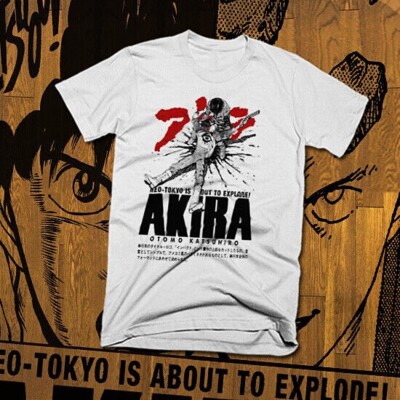 Cyber Punk t-shirt Akira Tetsuo Shot Neo Tokyo science fiction Cyborg anime tee