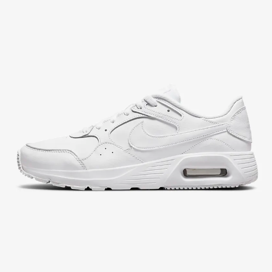 

Кожаные кроссовки Nike Air Max SC «Triple White» (DH9636-101) Expeditedship, Triple white, Nike Air Max SC