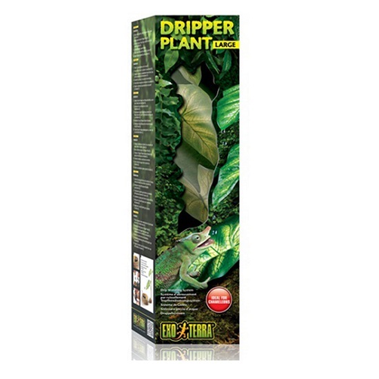Exo Terra Large Dripping Plant Reptile Water Dripper for Chameleons