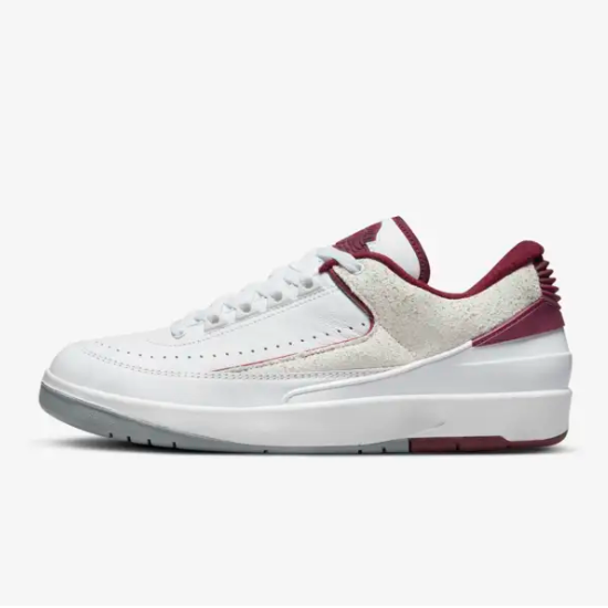 

Низкие кроссовки Nike Air Jordan 2 Cherrywood (DV9956-103) Expeditedship, Вишня, Air Jordan 2