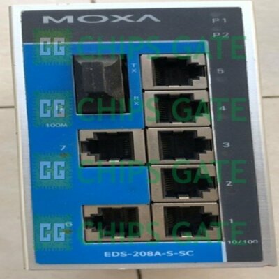 1PCS Brand NEW MOXA EDS-208-S-SC Fast Ship