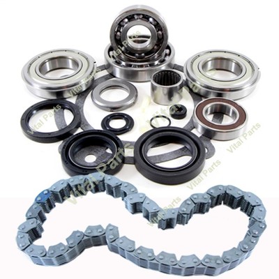 Hummer H3 Transfer Case Bearing Rebuild bearing and Chain Kit BW 4493 2007 - On