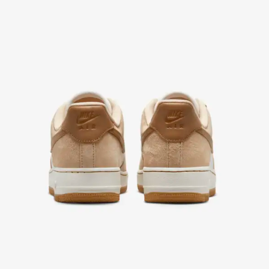 Pre-owned Nike Women's Air Force 1 Shoes 'flax' (dx1193-200) Expeditedship In Vachetta Tan