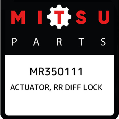 MR350111 Mitsubishi Actuator, rr diff lock MR350111, New Genuine OEM Part