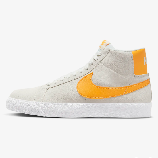 Кроссовки Nike SB Zoom Blazer Mid White/Laser Orange (864349-110) Expeditedship