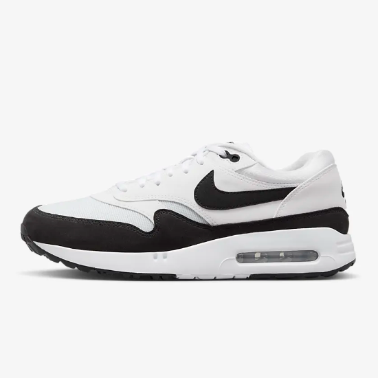 

Оригинальные кроссовки для гольфа Nike Air Max 1 86 «Белая черная панда» (DV1403-110), Черный, Nike Air Max 1