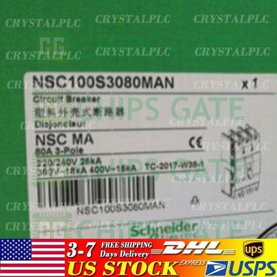 1PCS Brand New in Box Schneider NSC100S3080MAN NSC100 S3080MAN Fast Ship