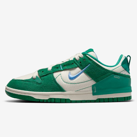 

Женские кроссовки Nike Dunk Low Disrupt 2 Phantom/Malachite (DH4402-001), Nike Dunk Low Disrupt