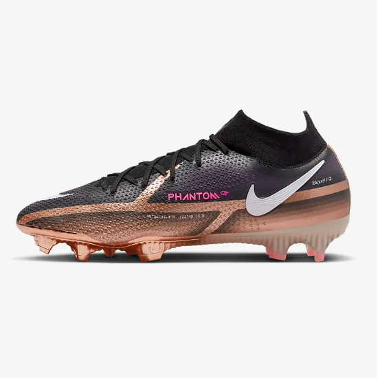 

Футбольные бутсы Nike Phantom GT2 Dynamic Fit Elite FG Metallic Copper (DR5955-810), Nike Phantom GT2 Elite FG