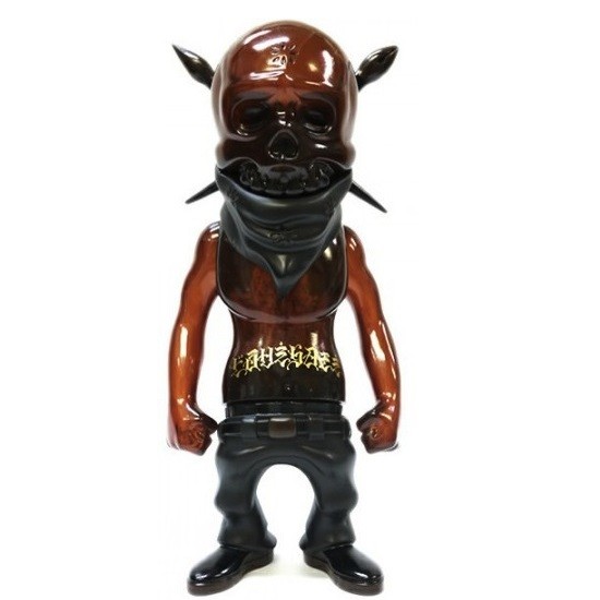 シークレットベース　usugrow REBELINK フュギュア　ゴールド Secret Base x Usugrow Rebel Ink Golden Week Chocolate Brown