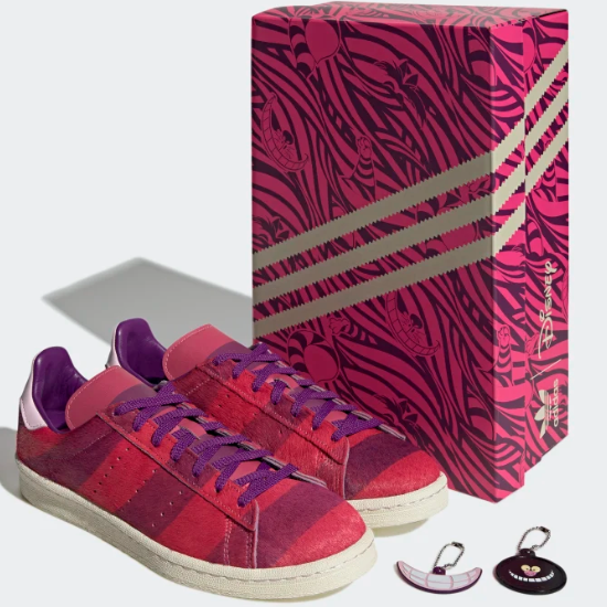 

Adidas Campus 80s Cheshier Cat Originals Shoes Solar Pink - GX2026, Розовый, adidas Campus