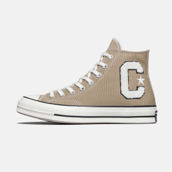 

Кроссовки Converse Chuck 70 HI Varsity Letter Nomad Khaki - A05966C, Converse Chuck 70