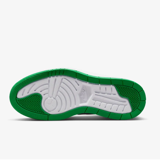 Pre-owned Jordan Nike Women's  1 Elevate Low Se Shoes 'lucky Green' (dq8394-301)