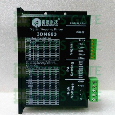 1PCS New LeadShine 3DM683 3 Phase Digital Stepper Motor Driver 20-60VDC 0.5-8.