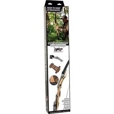 October Mountain 81274 Smokey Mountain Hunter Recurve Right Hand 45# Bow Kit
