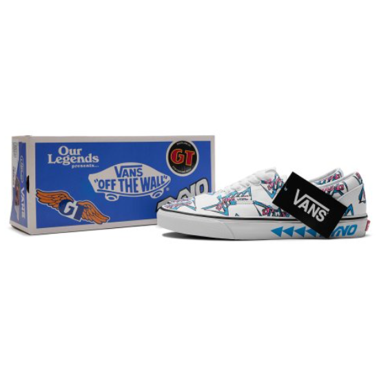 New Vans X Our Legends Era White/Blue Sneakers Limited-Edition